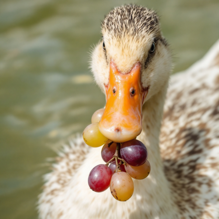 can ducks eat grapes