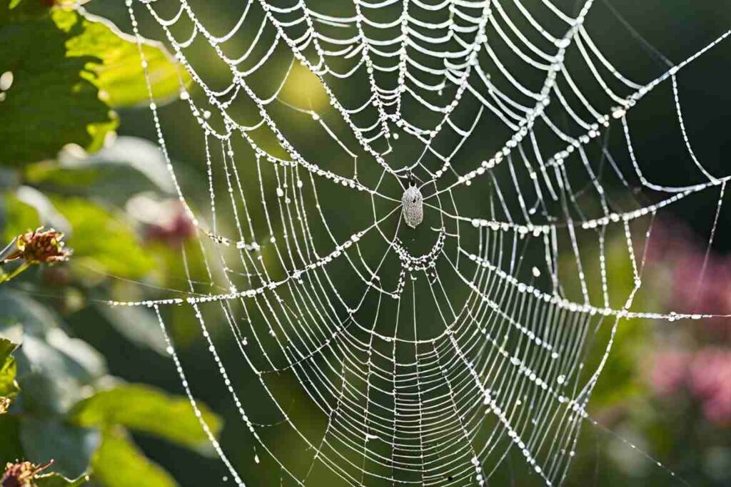 Spiritual Messages from White Spiders