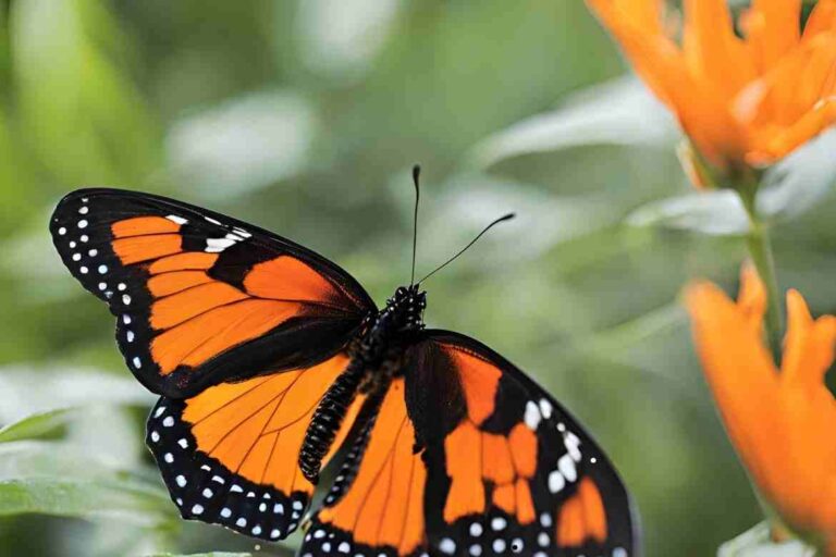 Orange and Black Butterfly: Spiritual Meaning