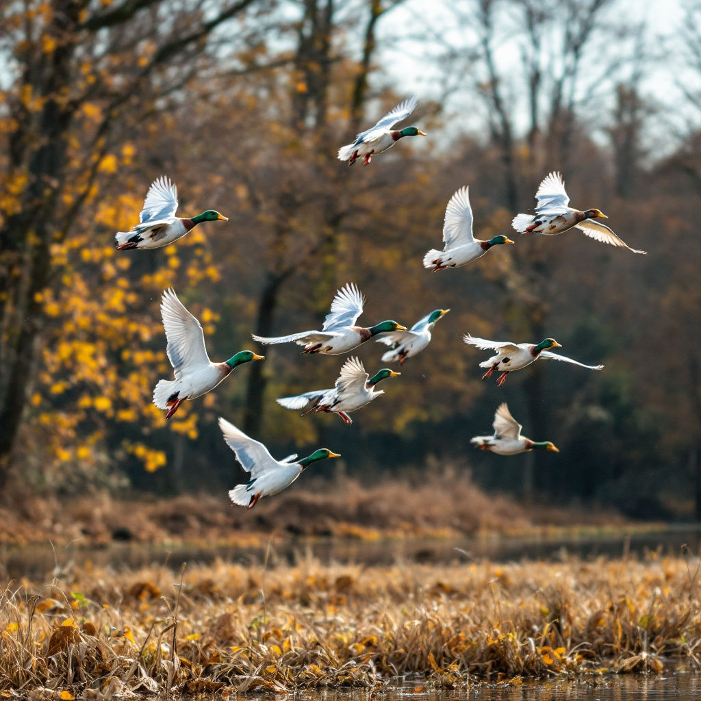 Flight in Ducks 