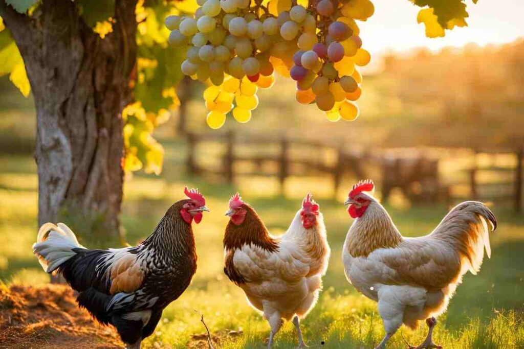 Can Chickens Eat Grapes