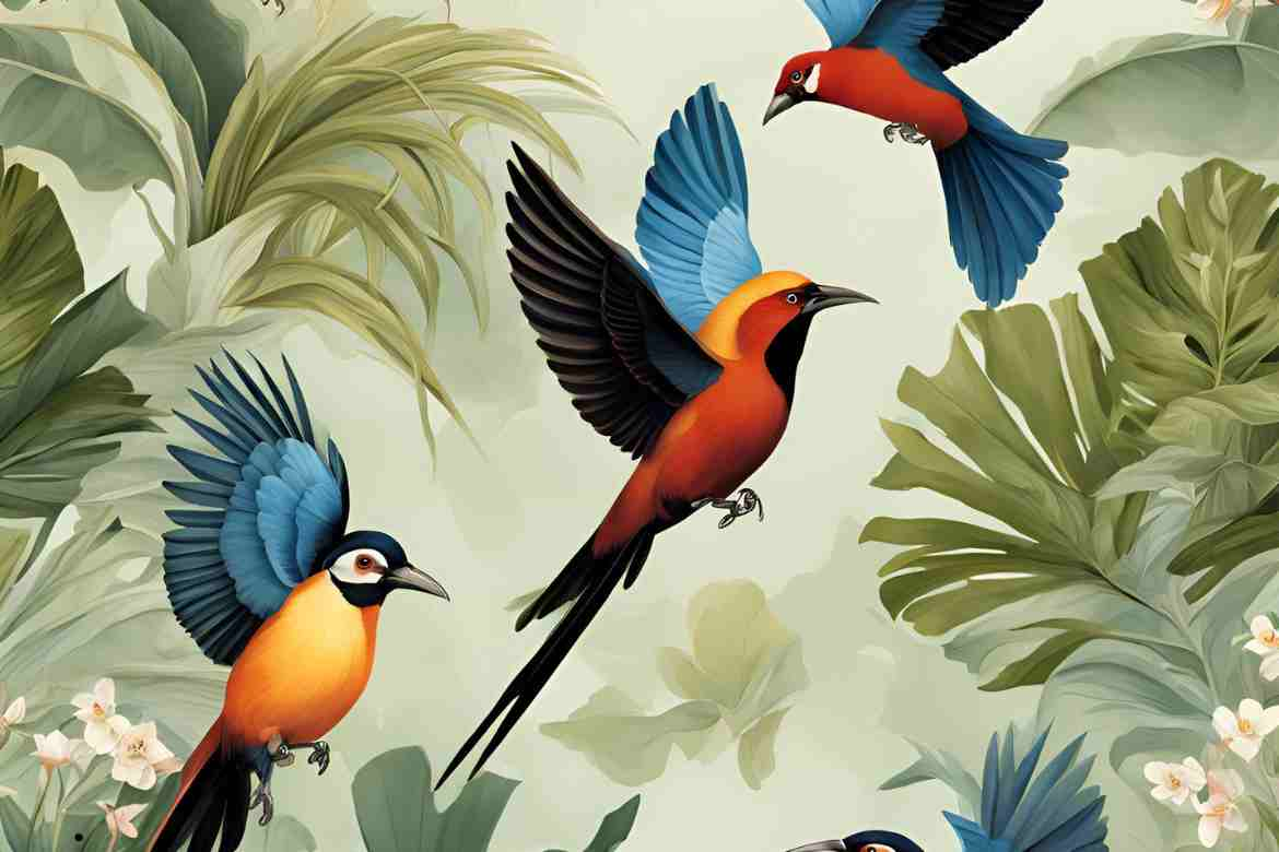 Birds Wallpaper: A Timeless Elegance for Every Space